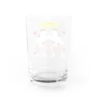 わちゃぽ宇宙人/シマダソラシドのパピヨンはサマーカットがかわいい🔥 Water Glass :back