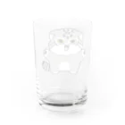 多喜のマヌルちゃんギャオー Water Glass :back