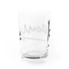 イラスト MONYAAT の蛇でHEAVY　 Water Glass :back