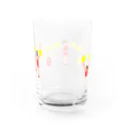 のぐちさきのVICTORY（赤) Water Glass :back