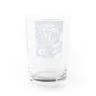 shin＿tomohiroのオートマチックタイガー Water Glass :back