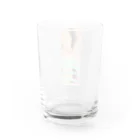 Ｍ✧Ｌｏｖｅｌｏ（エム・ラヴロ）の赤いくちびる💋（縦） Water Glass :back