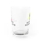 ずぅちゃんねるStoreのずぅモロコシグラス Water Glass :back