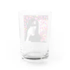 🍲🥓のラブリーガール Water Glass :back