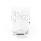 SencistWorks-ｾﾝｼｽﾄﾜｧｸｽ-のLOWSTYLE （白バック：濃色） Water Glass :back