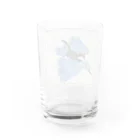 shimaneko megumi（しま猫めぐみ）の空飛ぶアヲジ Water Glass :back