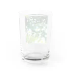 akane_art（茜音工房）の癒しの風景（シャスタデイジー） Water Glass :back