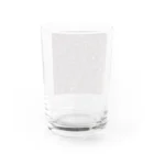 水彩屋のモザイク・チョコレート Water Glass :back