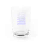 lawi0cir boutiqueのロウリュ bold gradation Water Glass :back