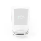 KuroSiro_shopのOYASUMI Water Glass :back