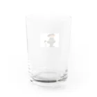 チャレンジャーニシヤマショップの汚太郎と瑠璃子 Water Glass :back