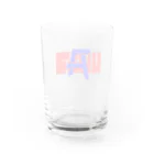 Alpha/Rphaのロゴグッズ Water Glass :back