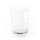 HABIのI♥westie Water Glass :back