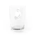 Shop_TERISHIMAのしゃがむ男 Water Glass :back