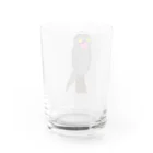 野村商店のタチヨタカ君 Water Glass :back