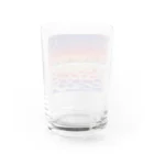 仏壇スイーツ　mamiの夕焼け海 Water Glass :back