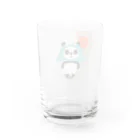 キッチュの富士山パンダ Water Glass :back