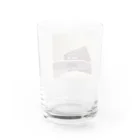 座布団との大晦日に38度の熱を出した時の画像 Water Glass :back