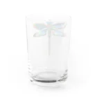 Botanical STUDIOの"T"  Wonderalphabet Water Glass :back