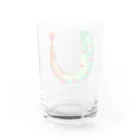 Botanical STUDIOの"U"  Wonderalphabet Water Glass :back