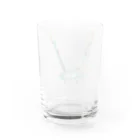 Botanical STUDIOの"V"  Wonderalphabet Water Glass :back