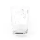 ｱﾔポﾝﾇ𓅸の機械生命体文鳥 Water Glass :back