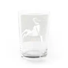 まさむねの姉の木の匂いをかぐまさむね Water Glass :back