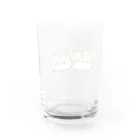 ハムスターちゃんねるの雑貨屋さんのもちおくんとオスカルくん Water Glass :back