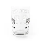 多喜のマヌルちゃん4face Water Glass :back