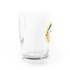 よそのよそみのマメコグッズ Water Glass :back