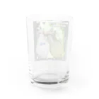 お騒がせインコストーリーのオキナインコカップルの新居 Water Glass :back