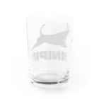 ミニピン クラブ minipin clubのminipin jump Water Glass :back