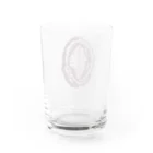 ダサい曲をかけるパーティーのDASAI(ようかん色) Water Glass :back