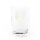 ぶたさぶのお店の虫が無視する Water Glass :back