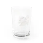 ひいらぎ たえの招き猫 珀ちゃん Water Glass :back