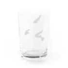 フォントダスのひらがな 「ふ」 Water Glass :back