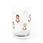 メイドカフェルフナリゼのちびキャラグラス Water Glass :back