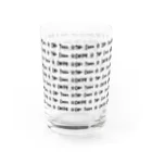 Toshiyuki MaedaのTar Coon ☆ Car Toon ☆ CafFe ☆  Water Glass :back