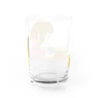 すぬたんのグッズ売り場のSSWすぬたんグッズ｢ピュアココア｣イラスト Water Glass :back