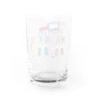 イラスト MONYAAT のちびた色鉛筆*A Water Glass :back