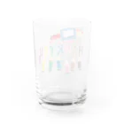 イラスト MONYAAT のCT155　ちびた色鉛筆*B Water Glass :back