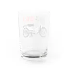 NFEアイテムショップの超株主グッズ Water Glass :back