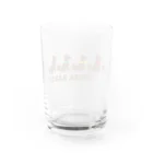 117shiba の柴レンジャー🐶（ブラウン） Water Glass :back