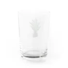 native forest 植物グッズのお店のブレクナム オブツサタムvar.オブツサタム Water Glass :back