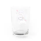 来世の林檎しゃん のSuicide Maid ミニキャラ白色 Water Glass :back