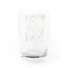 チョークショップチョップのキャットウォーク Water Glass :back