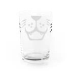 ショップ106のネコ科ップ『ライオン』 Water Glass :back