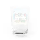 おはまじろうのお店のコハマとコエリのフラダンス Water Glass :back