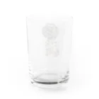 すずめR33,12のシュナウザー Water Glass :back