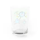 ぽえぽえぽえぽえ〜〜の青だまが絵をかいてみた！ Water Glass :back